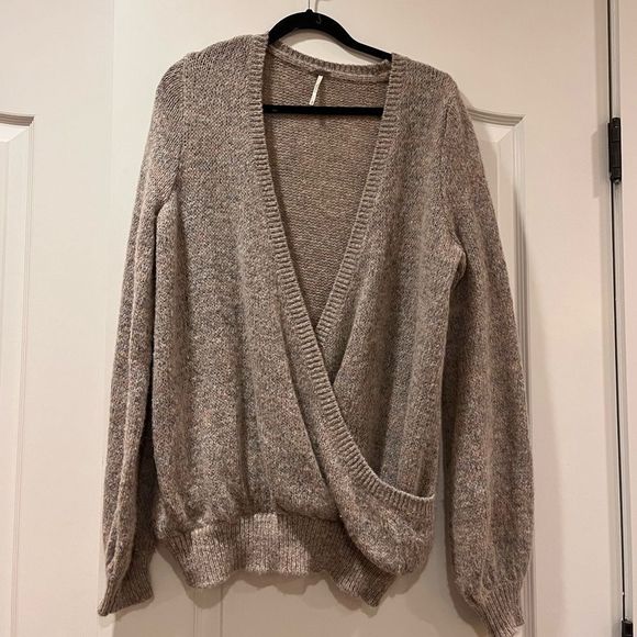 Free People Knit Open Back Sweater - Picture 1 of 5